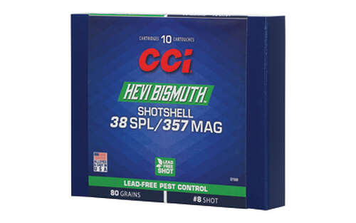 Ammunition CCI Ammunition Hevi Bismuth 357Magnum|38Special CCI 38/357 BISMUTH SHOTSHELL 10/200